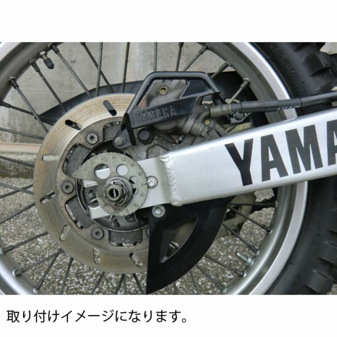 ヤマハ　TT250Rレイド用　ヘッドライトガード、ステー