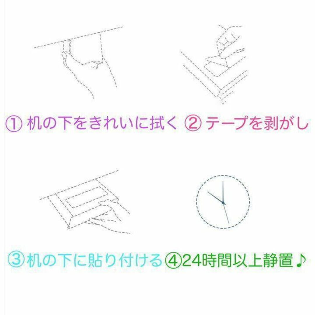 机下収納ボックス　2個セット！大サイズ　引き出し式　　多目的　【白】 インテリア/住まい/日用品のインテリア/住まい/日用品 その他(その他)の商品写真