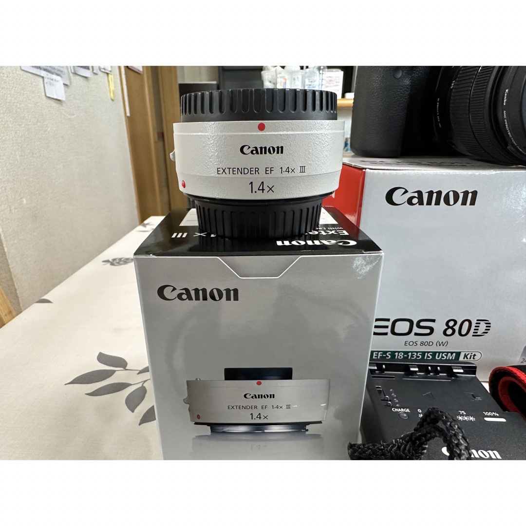 キァノンEOS 80Dズームレンズセット+アルファ