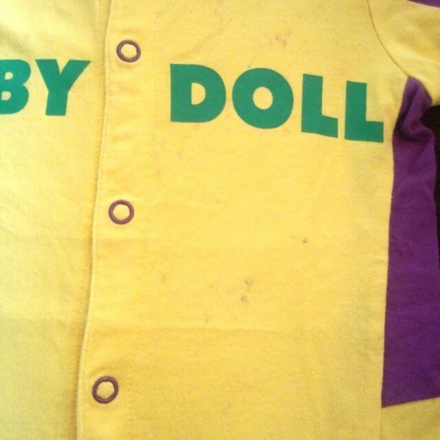 BABYDOLL(ベビードール)のBABY DOLL ロンパース80 キッズ/ベビー/マタニティのベビー服(~85cm)(ロンパース)の商品写真