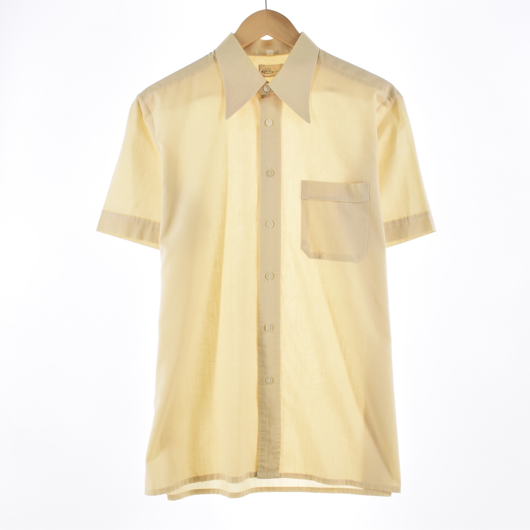 古着 70年代 ZAGREB 半袖 ボックスシャツ メンズM ヴィンテージ /eaa343666 メンズのトップス(シャツ)の商品写真