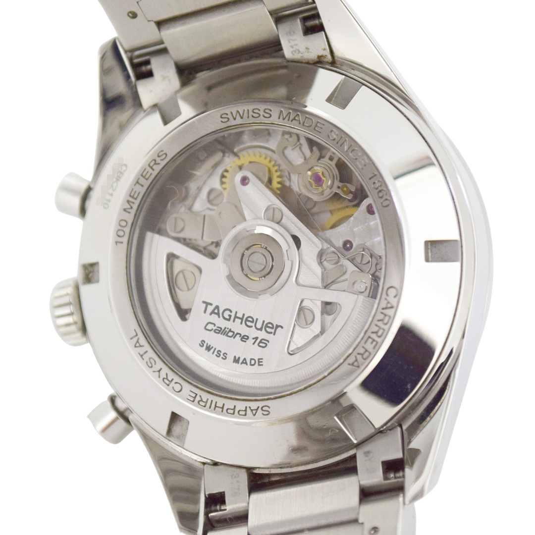 TAG HEUER タグホイヤー  カレラ キャリバー16 クロノグラフ  CBK2110.BA0715  メンズ 腕時計