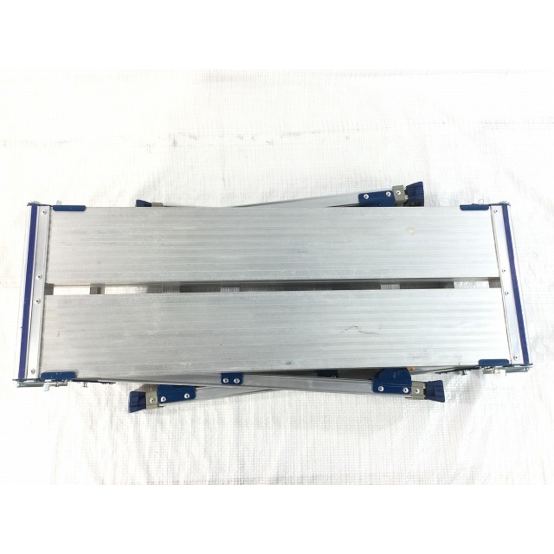 ☆中古品☆ALINCO アルインコ 足場台 最大使用質量100kg 伸縮脚付 脚立 踏み台 洗車台 71539