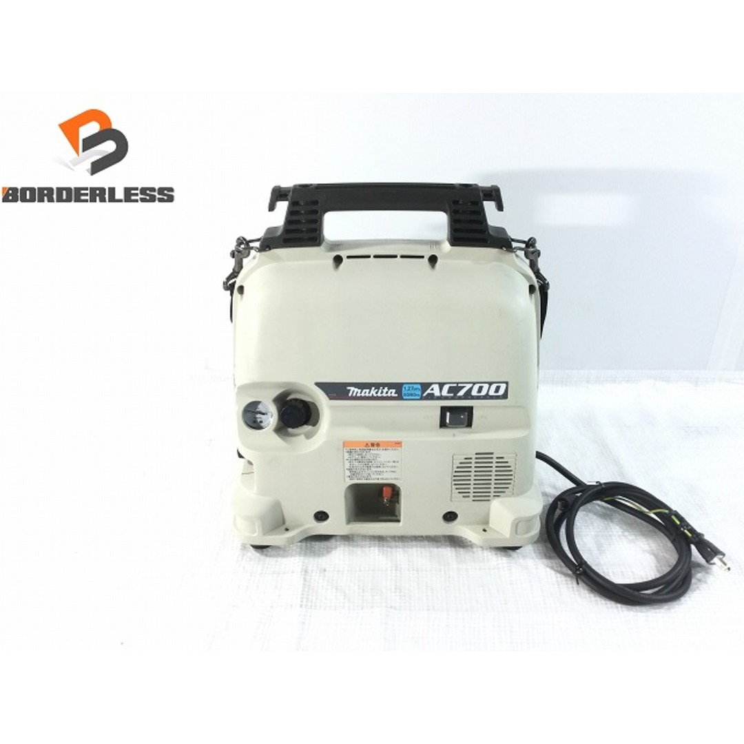 ☆比較的綺麗☆makita マキタ 常圧 エアコンプレッサ AC700 50-60Hz
