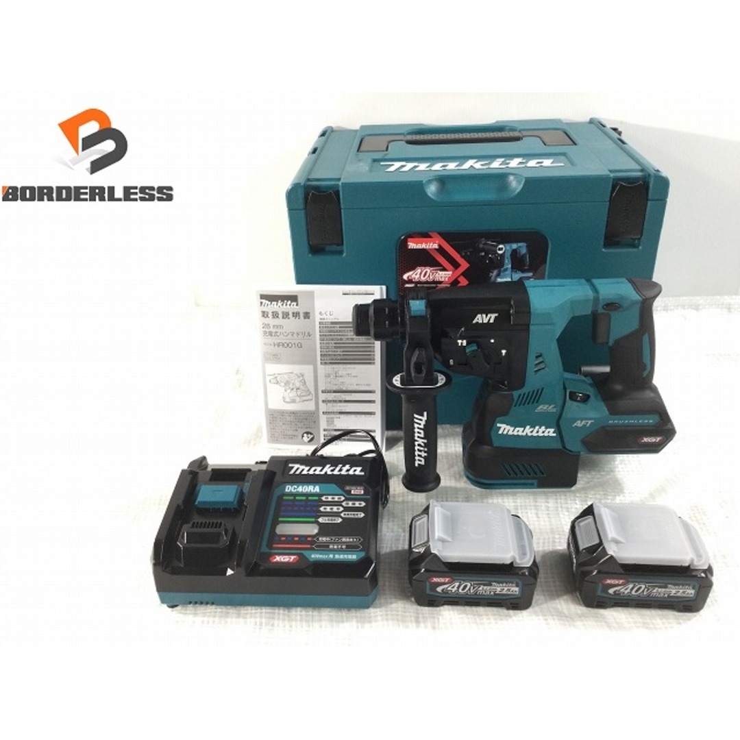 【新品未使用品】HR001GRDX ブラック■マキタ　makita