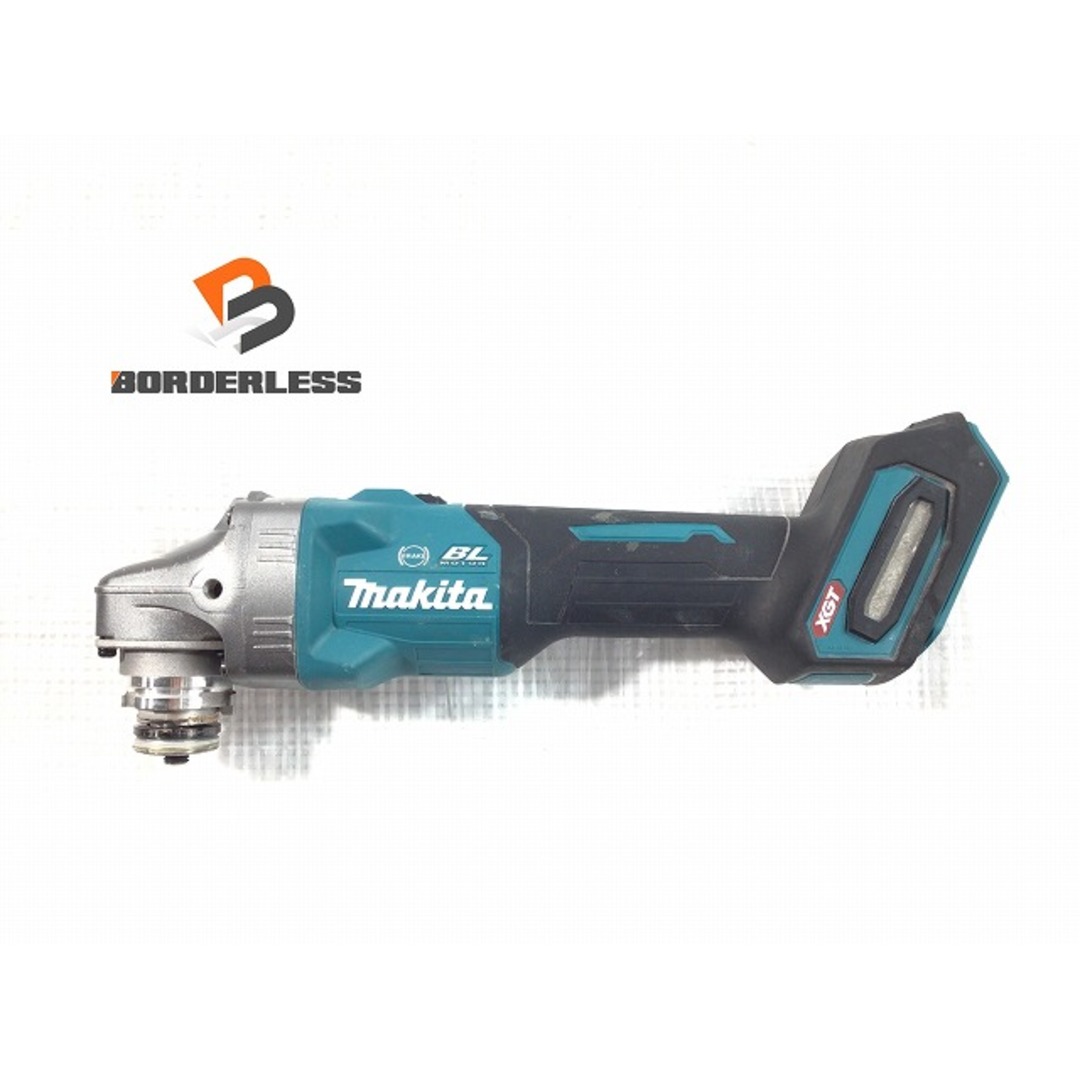 ☆美品☆makita マキタ 40Vmax 充電式ディスクグラインダー GA001GZ 本体のみ 電動工具 切断 研磨 73366バイク