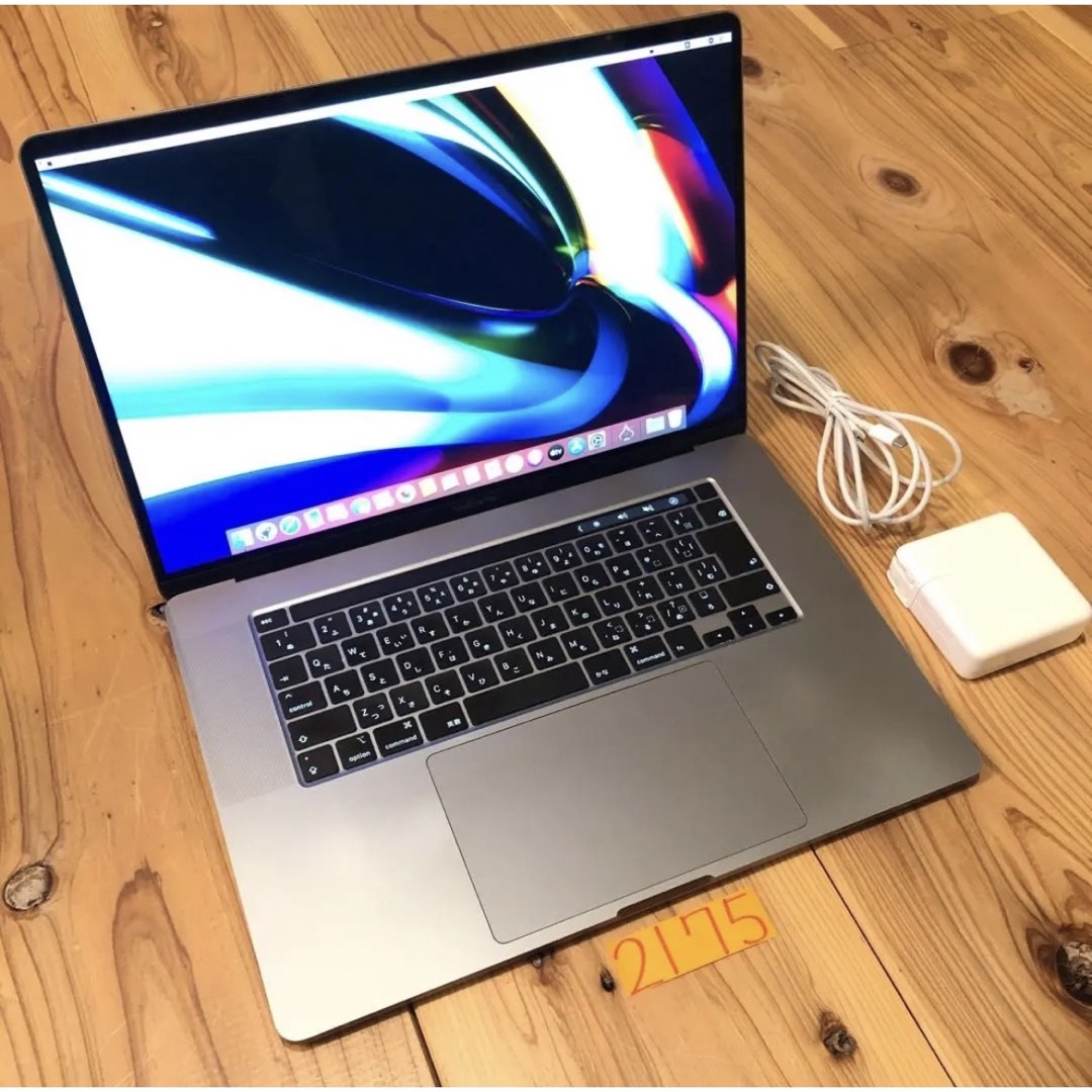 MacBook pro 16インチ 2019 メモリ32GBノートPC