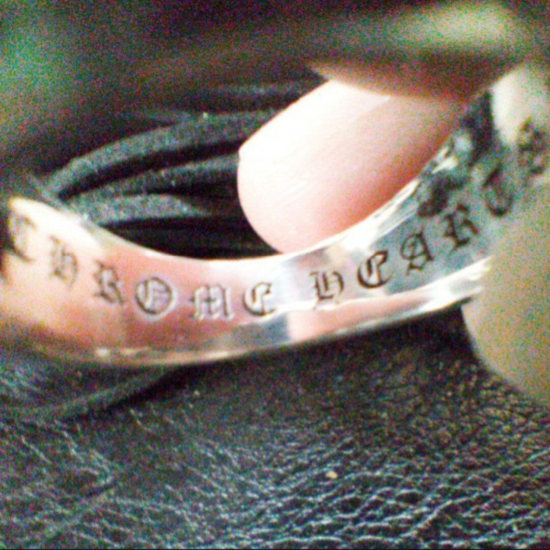 ジミー様　常連様価格　約19.5号　フローラルクロスリング　silver925 メンズのアクセサリー(リング(指輪))の商品写真