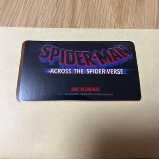 スパイダーマン　アクロスザスパイダーバース　ムビチケ　前売り券　1枚(洋画)