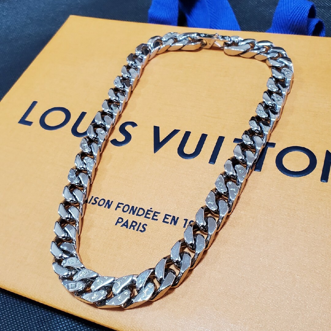 金庫通販 コリエ・LVチェーンリンクス ネックレス Louis Vuitton