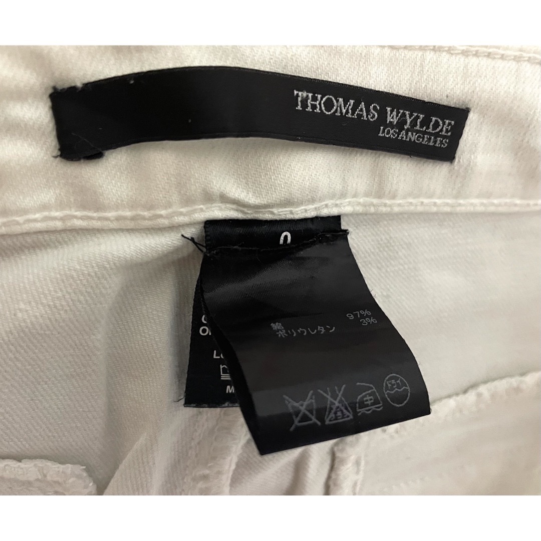 THOMAS WYLDE - 美品thomas wylde トーマスワイルド 白 パンツの通販