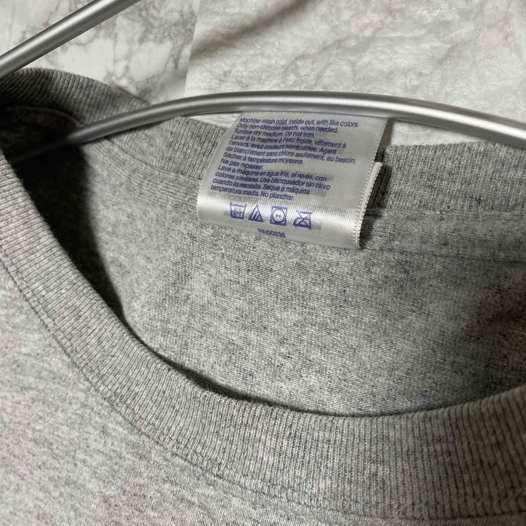 17.グレー Ｌサイズ 古着 Tシャツ 半袖 海外 アメリカ メンズ レディース メンズのトップス(Tシャツ/カットソー(半袖/袖なし))の商品写真