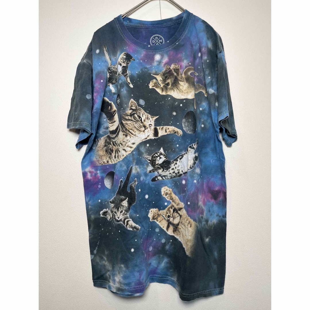 【US古着】ネコ宇宙Tシャツ メンズのトップス(Tシャツ/カットソー(半袖/袖なし))の商品写真