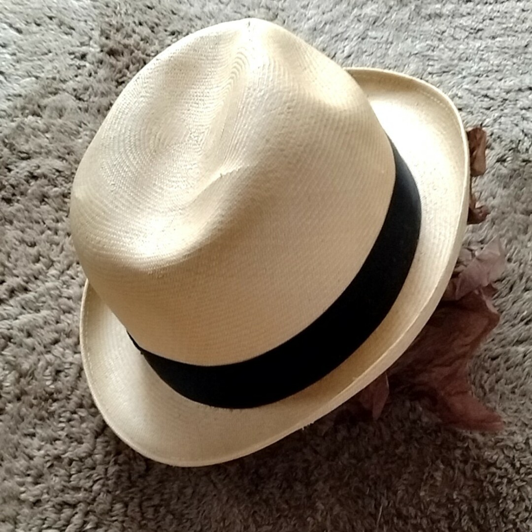 麦わら帽子　メンズ　大人気配色 メンズの帽子(ハット)の商品写真