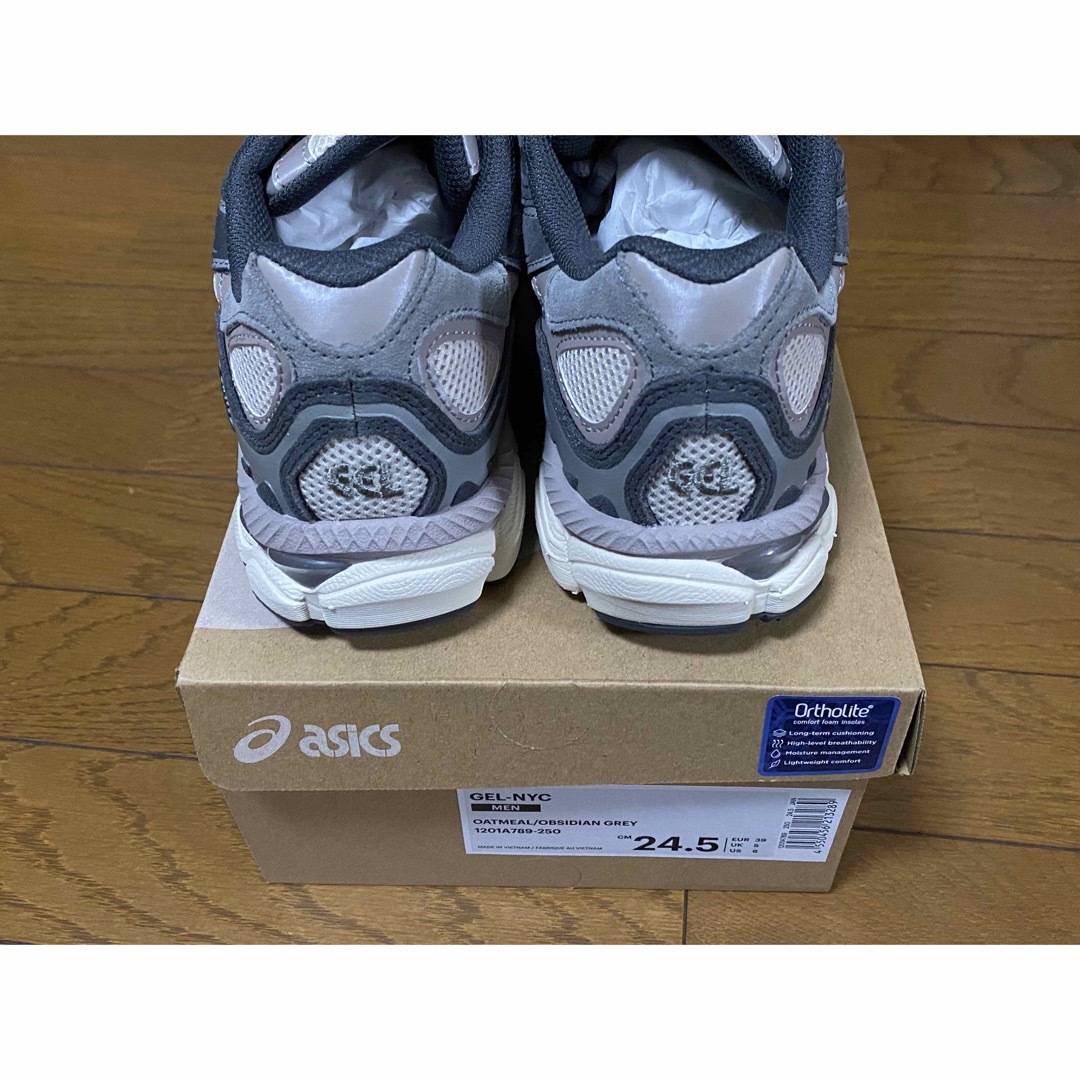 asics(アシックス)の24.5㎝ アシックス ゲル NYC グレー 国内正規品  メンズの靴/シューズ(スニーカー)の商品写真