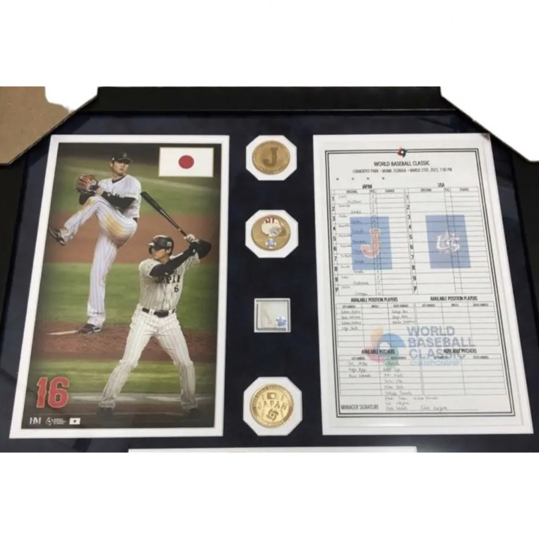 決勝】2023 WBC 大谷 翔平選手プレミアムフォトミントの通販 by ポケ餅