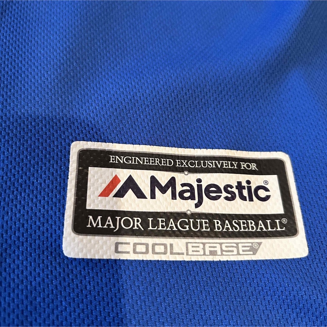 Majestic(マジェスティック)のchicago cubsマジェスティック　ベースボールシャツ(XL) メンズのトップス(シャツ)の商品写真