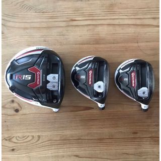 テーラーメイド(TaylorMade)の【送料込】TaylorMade R15 ヘッド3点セット（1w 3w 5w）(クラブ)