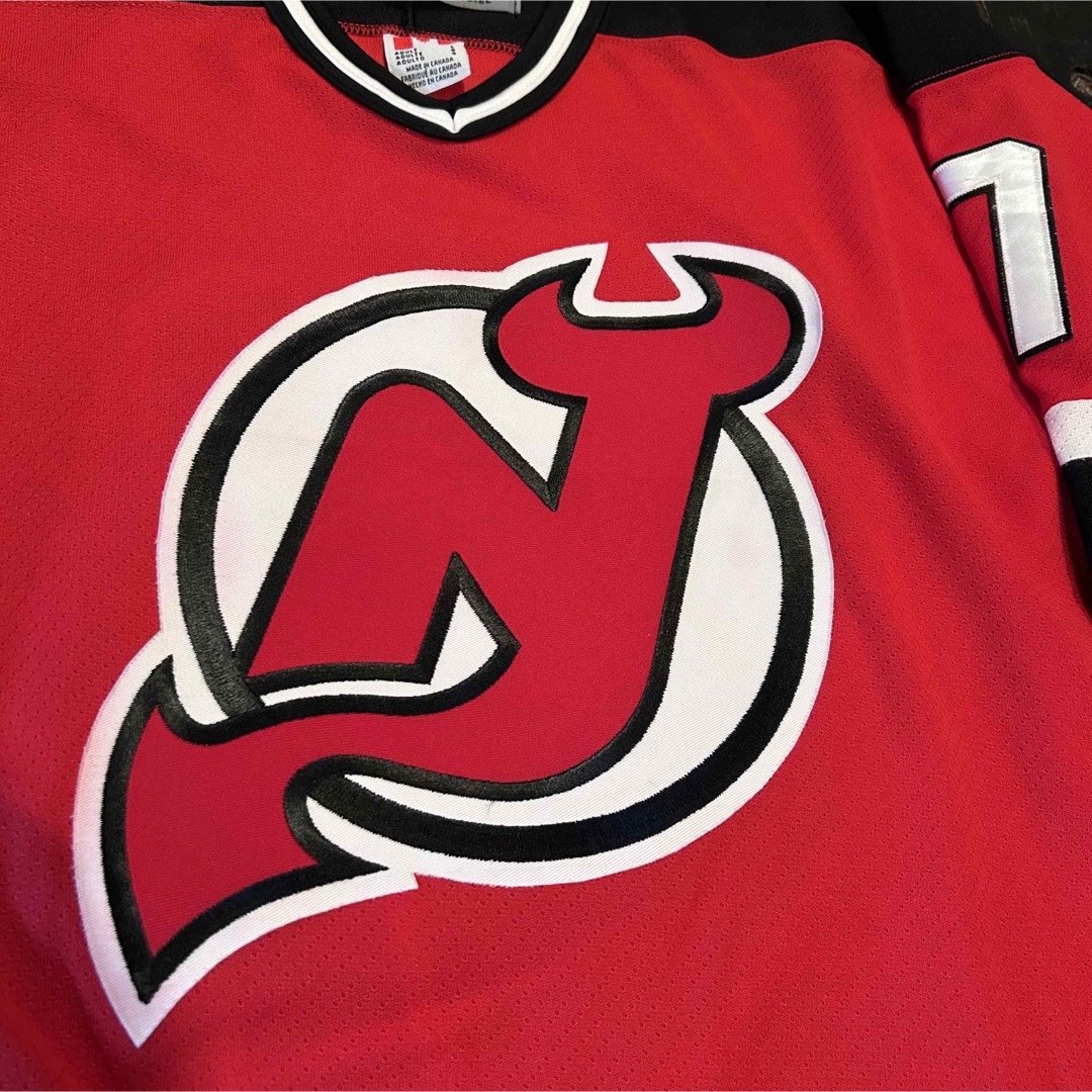 NHL DEVILSチームホッケーシャツ(XL) 2