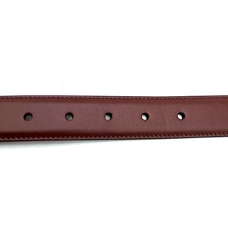 Gucci - 【美品】GUCCI グッチ ベルト レザー スクエアバックル 75/30