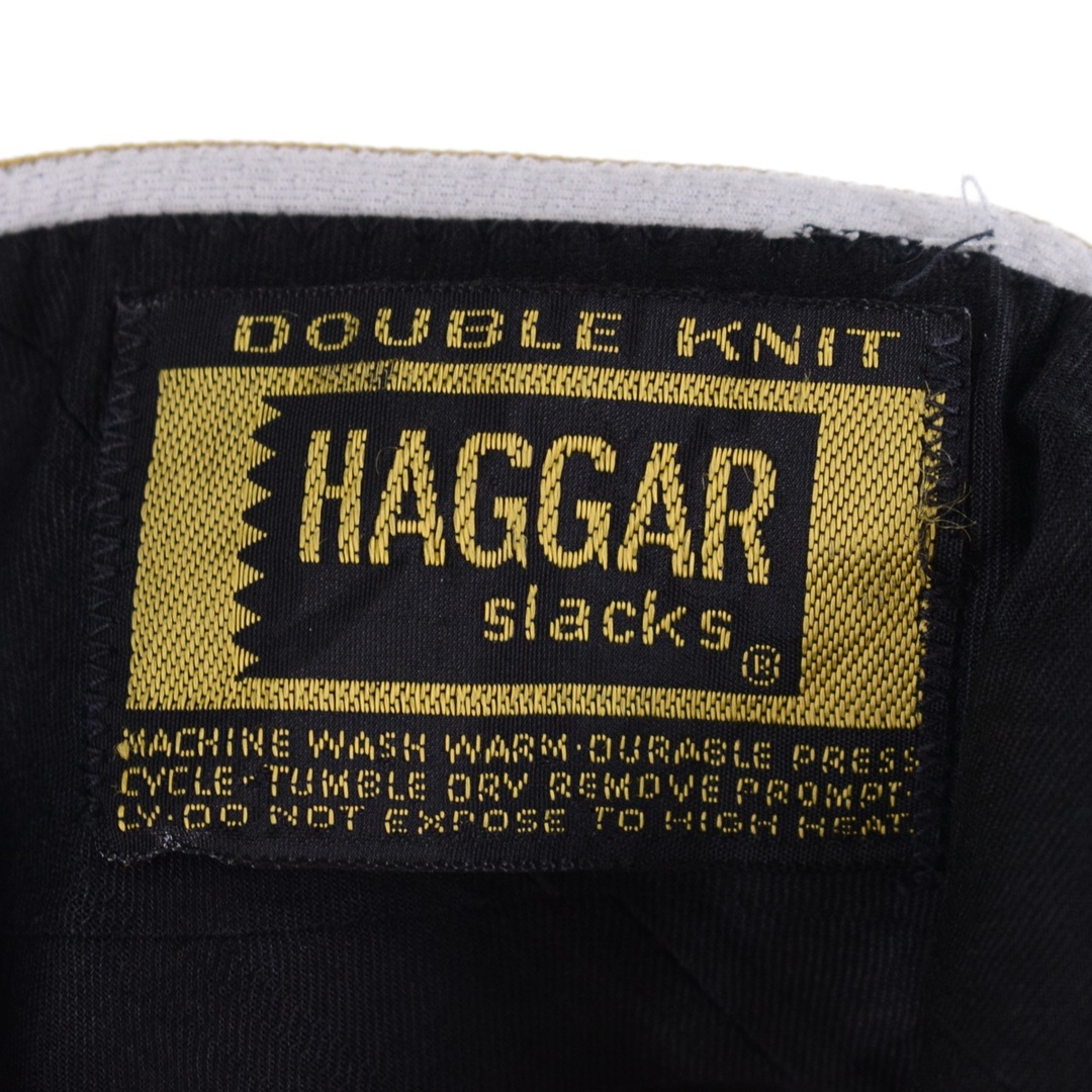 70年代 HAGGAR ストライプ柄 スラックスパンツ メンズw35 ヴィンテージ ...