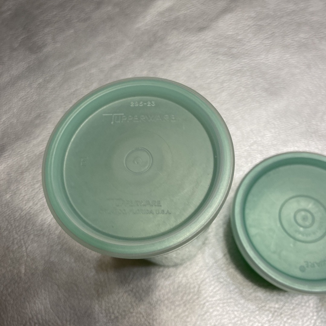 TupperwareBrands - タッパーウェア 緑 3個セット 容器の通販 by