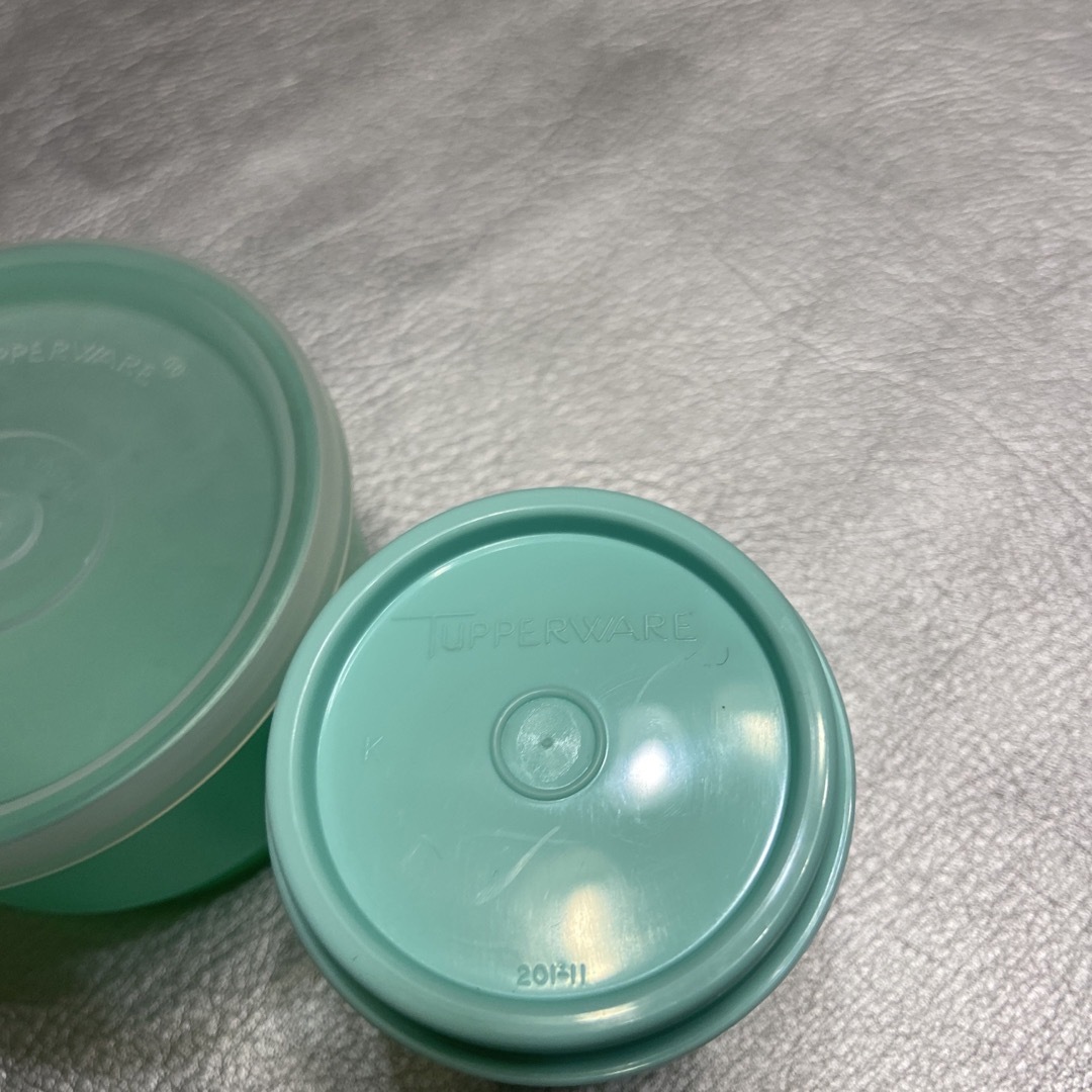 TupperwareBrands - タッパーウェア 緑 3個セット 容器の通販 by