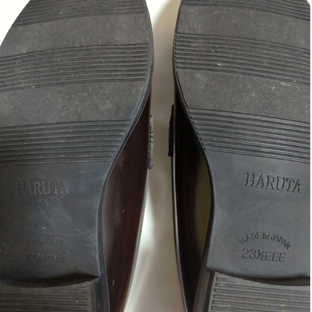 HARUTA(ハルタ)のハルタ　ローファー23.5  EEE 　ブラウン レディースの靴/シューズ(ローファー/革靴)の商品写真