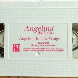 ②◆VHS 英語 Angelina In The Wings(アニメ)