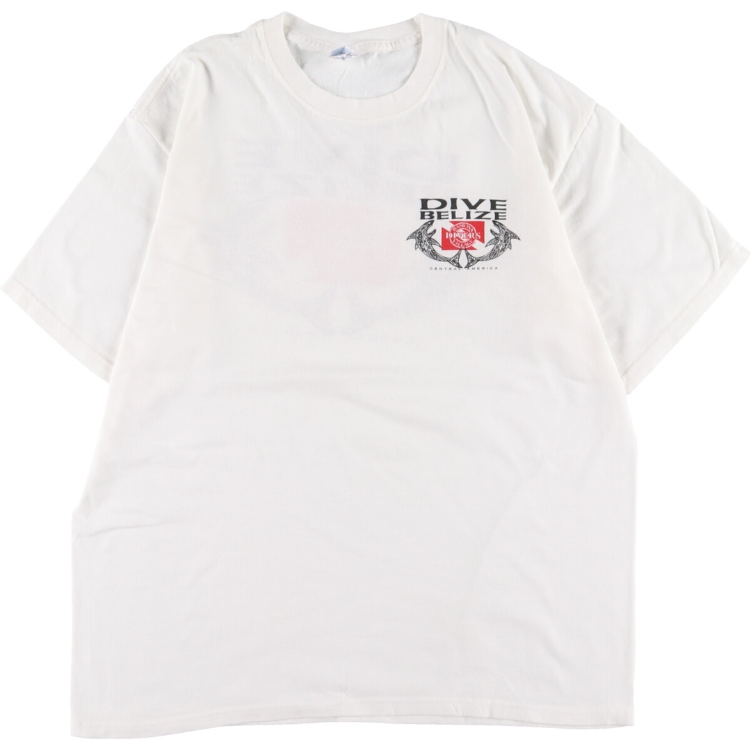 YAZBEK RAMON'S DIVERS VILLAGE 両面 プリントTシャツ メンズL /eaa345642