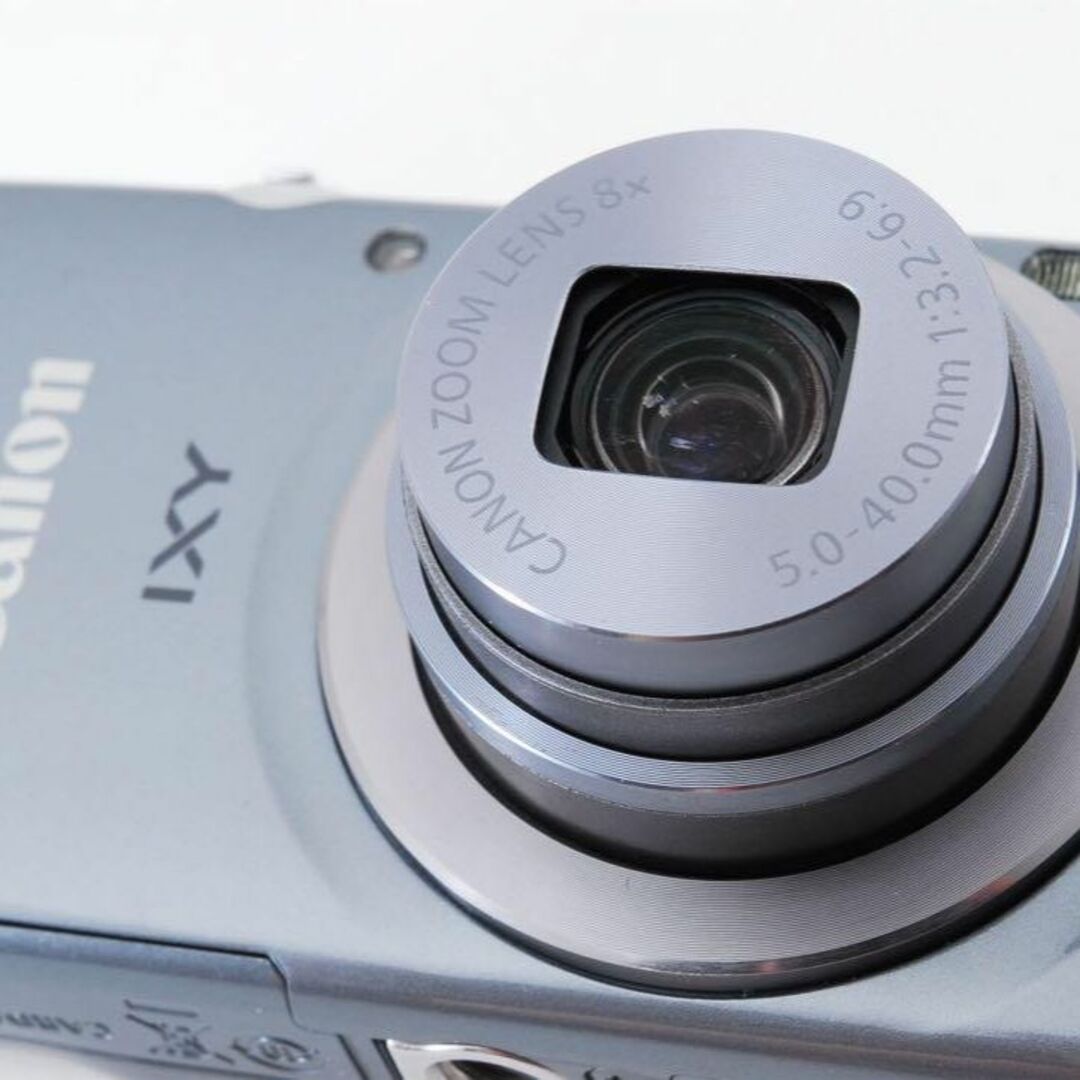 Canon IXY150 グレー コンパクトデジタルカメラ デジカメ