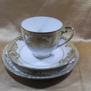 ノリタケ(Noritake)のノリタケ　トリオ　金盛(グラス/カップ)