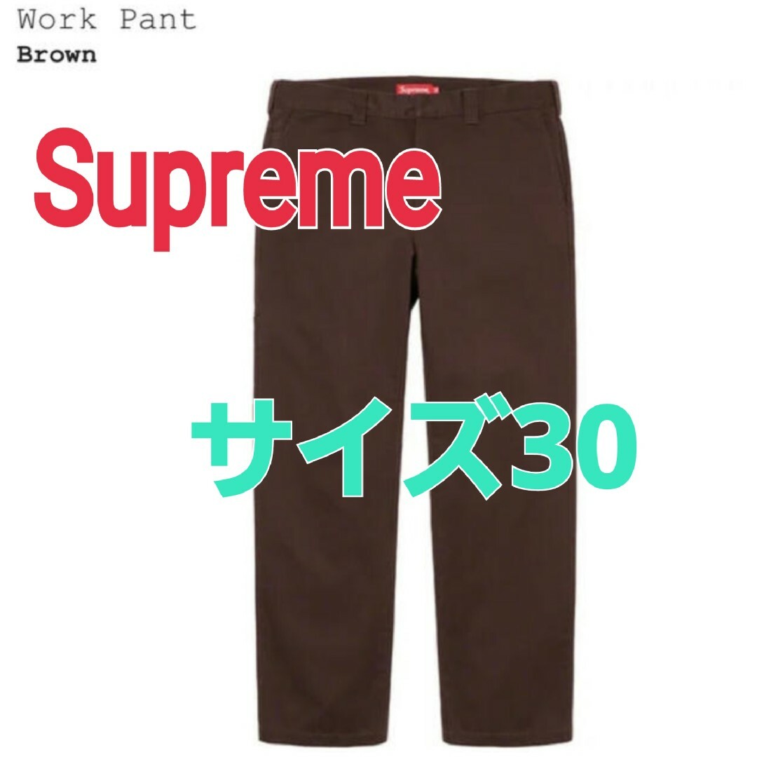 Supreme★Work Pant Brown 30ワークパンツブラウン | フリマアプリ ラクマ