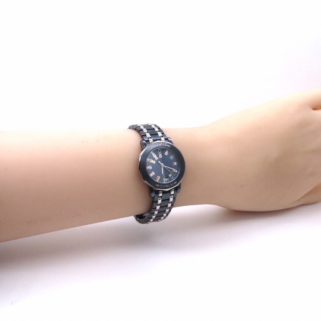 CORUM - 【ガンブルー】CORUM 'コルム 時計' アドミラルズカップ ☆極