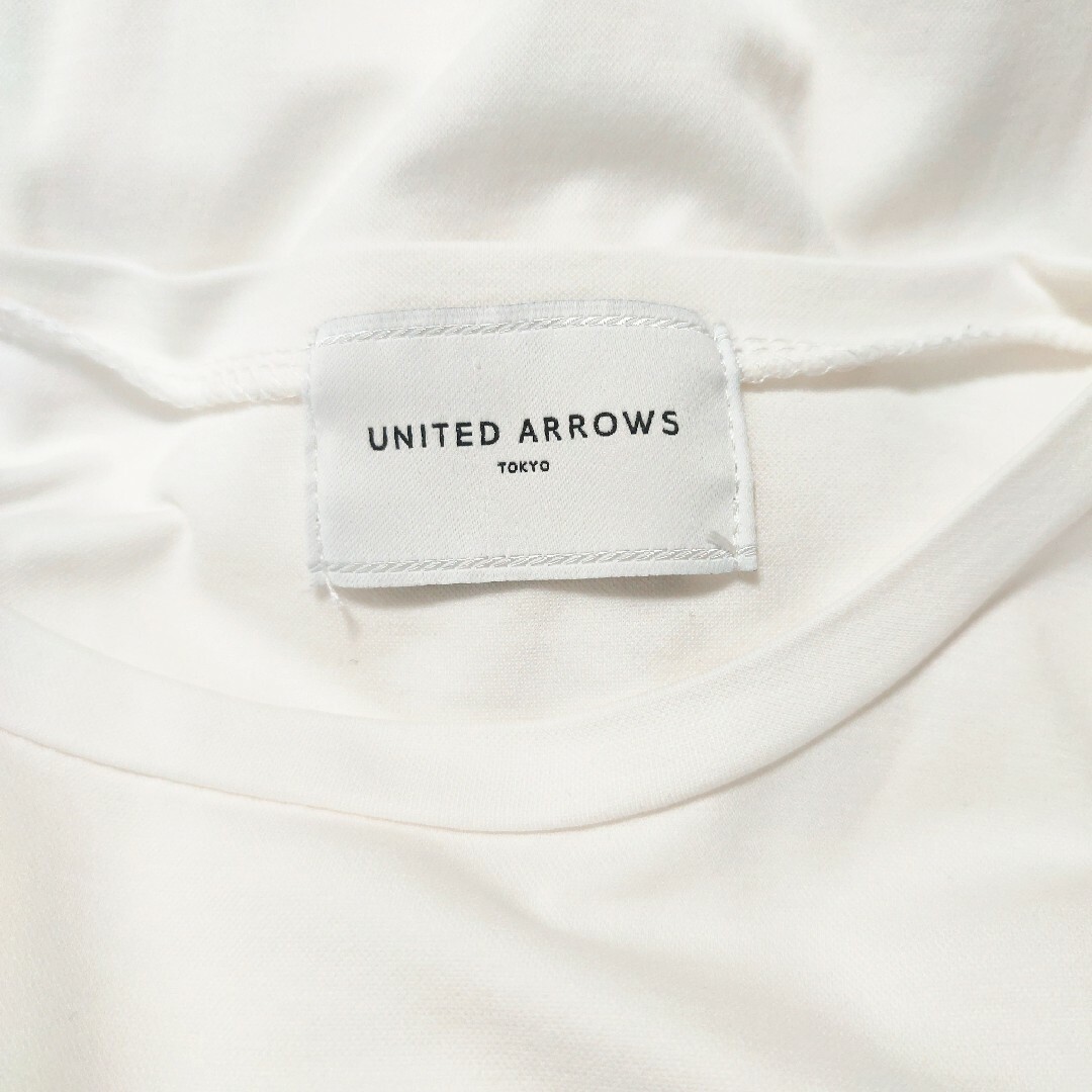 UNITED ARROWS(ユナイテッドアローズ)のユナイテッドアローズ  UWSC C/P スリット Tシャツ ワンピース レディースのワンピース(ロングワンピース/マキシワンピース)の商品写真