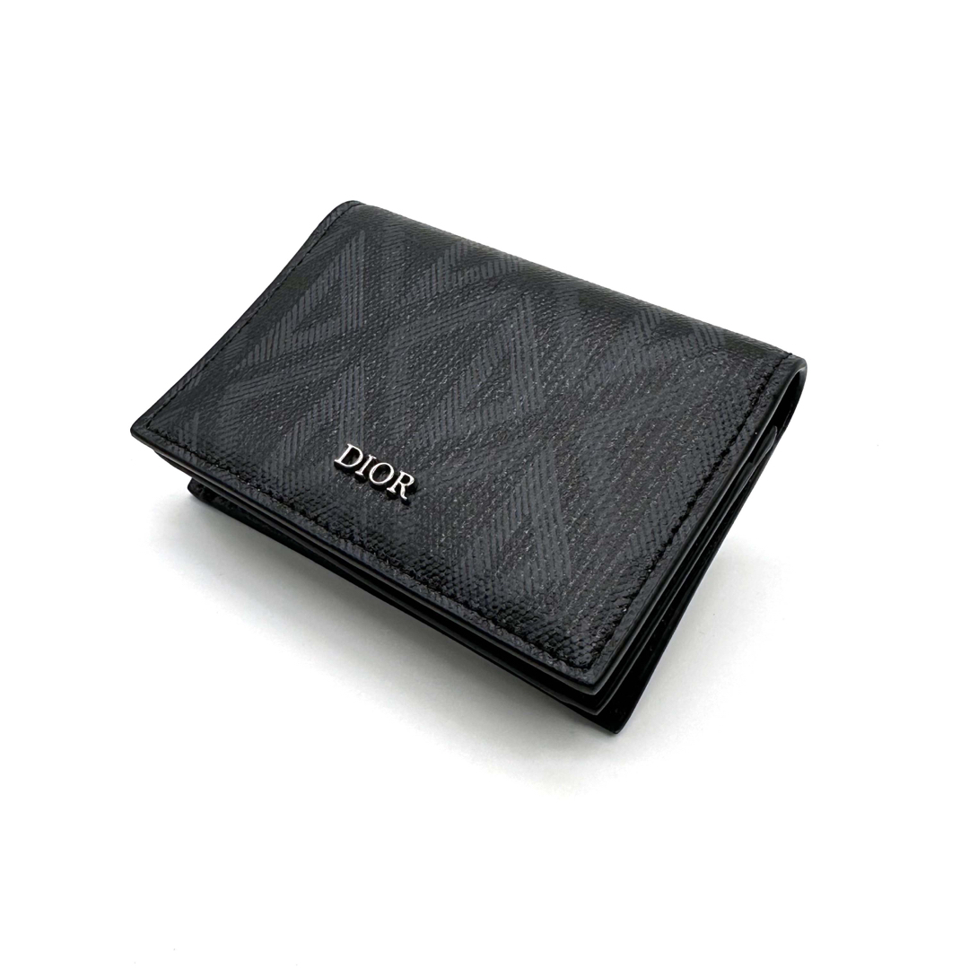 ✨ Dior クリスチャンディオール　名刺入れ　カードケース　レザー　ブラック
