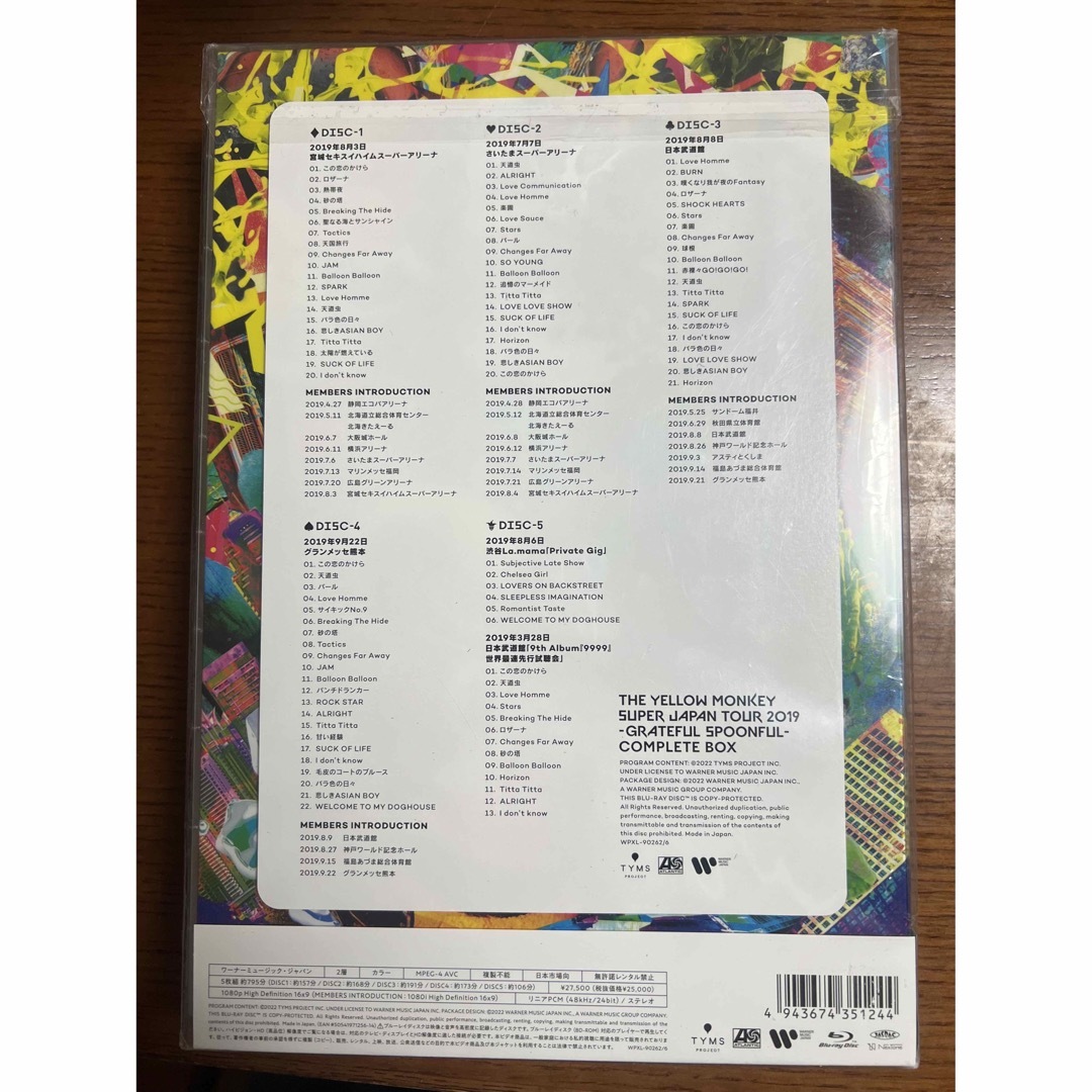 THE YELLOW MONKEY TOUR 2019 Blu-ray BOX | ziwanipoultry.com