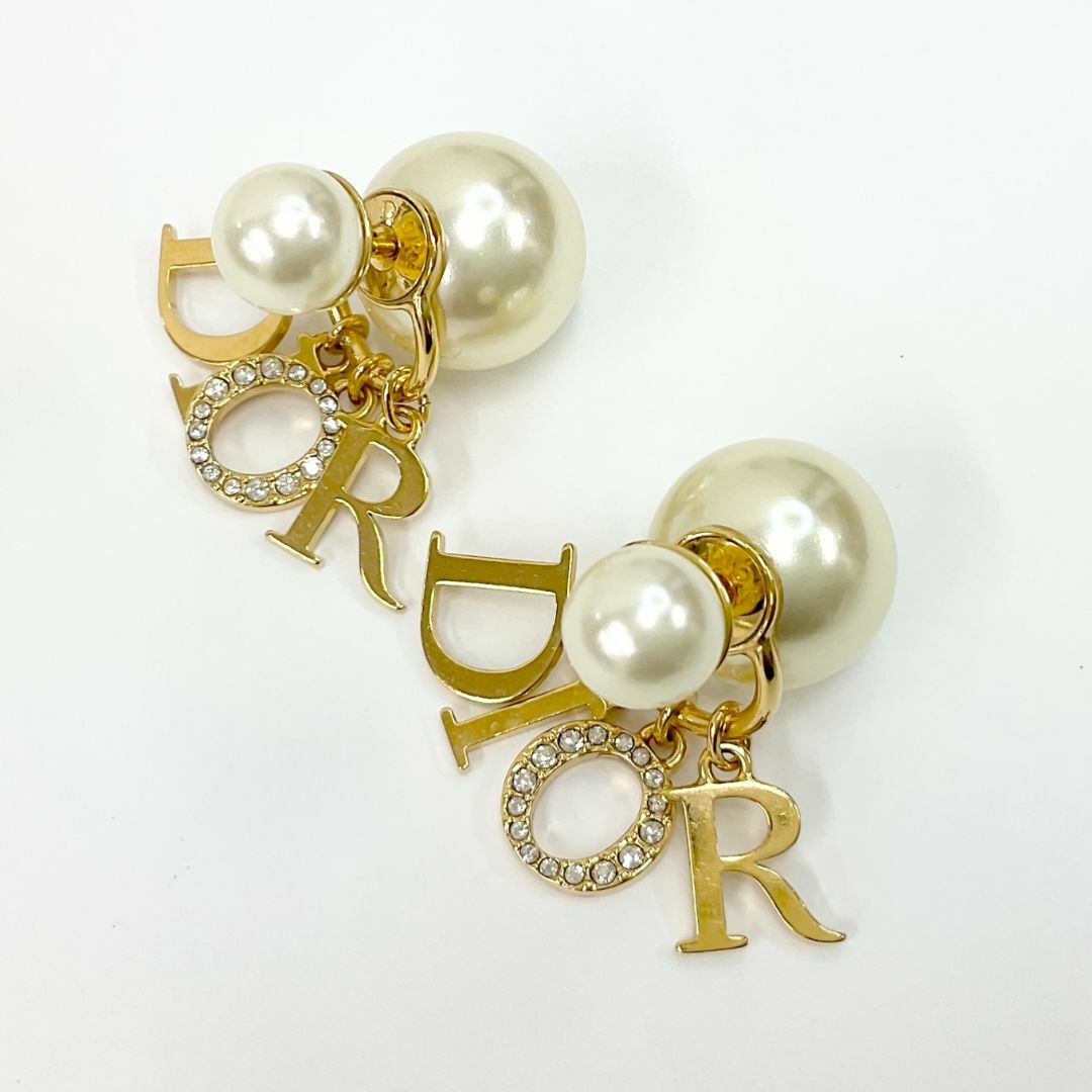 6617 クリスチャンディオール DIOR TRIBALES パール ピアス