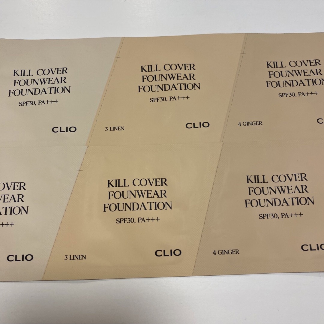 CLIO - 《未開封》 CLIO クリオ KILL COVER キルカバー サンプル セットの通販 by Kaede｜クリオならラクマ