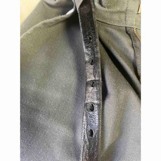 70 our legacy ブラック ベルト アワレガ アワーレガシー レザーの通販