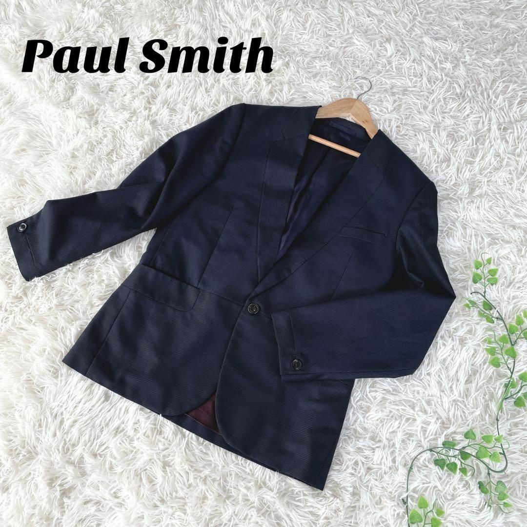 PaulSmith ポールスミス ノーカラージャケット シングル ノーベント