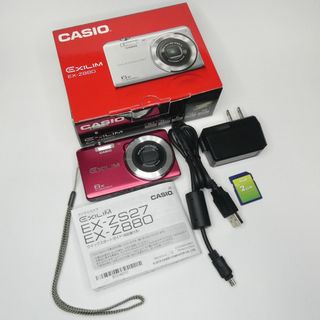 カシオ(CASIO)の美品 CASIO EXILIM EX-Z880（EX-ZS27）デジタルカメラ(コンパクトデジタルカメラ)