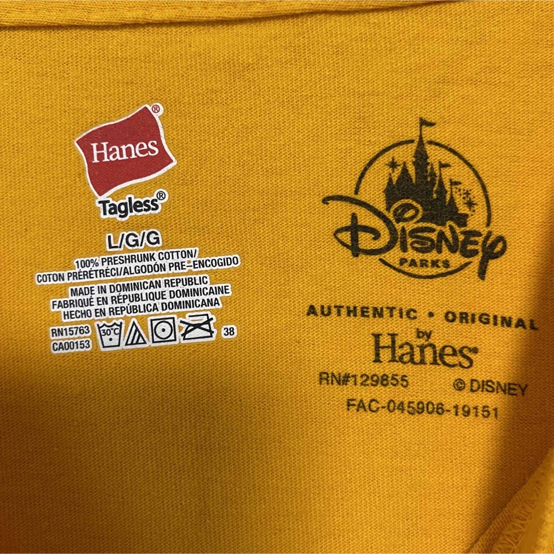 Disney(ディズニー)の【入手困難】Disney グーフィー　Tシャツ　Lサイズ　キャラクター　海外輸入 メンズのトップス(Tシャツ/カットソー(半袖/袖なし))の商品写真