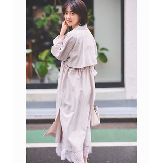 Stola. - ストラ23年新品☆日本製生地!ウエストドロストコート