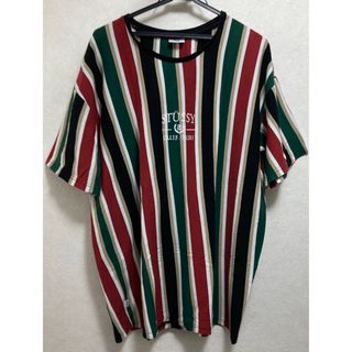 激レア 90s vintage old stussy border tee