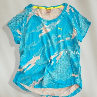 プーマ(PUMA)の【極美品♡】　プーマ　PUMA　ワンポイント刺繍ランニングウェア　半袖シャツ(Tシャツ(半袖/袖なし))