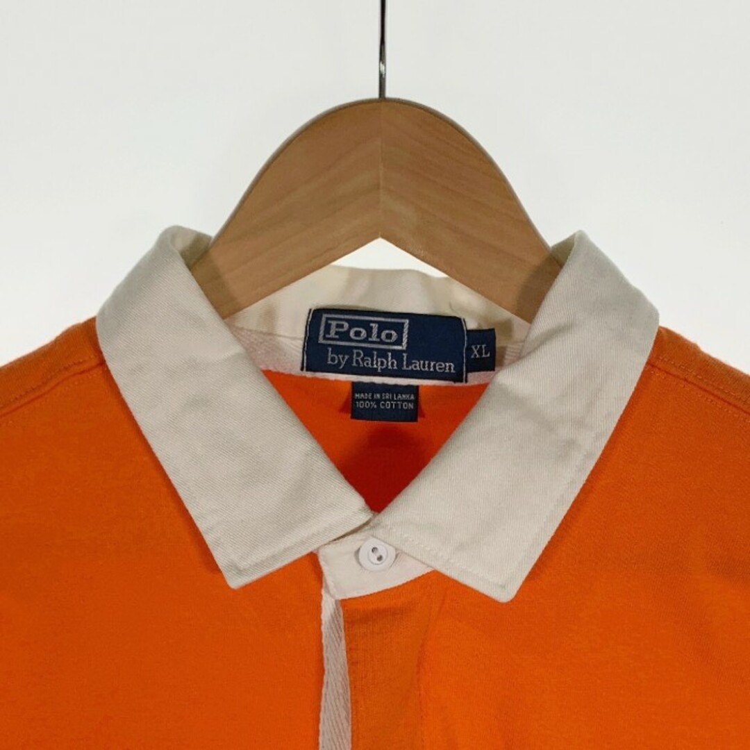 POLO RALPH LAUREN(ポロラルフローレン)のポロラルフローレン ボーダー ラガーシャツ 半袖 Size XL メンズのトップス(シャツ)の商品写真