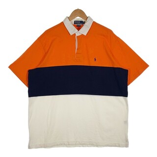 ポロラルフローレン(POLO RALPH LAUREN)のポロラルフローレン ボーダー ラガーシャツ 半袖 Size XL(シャツ)