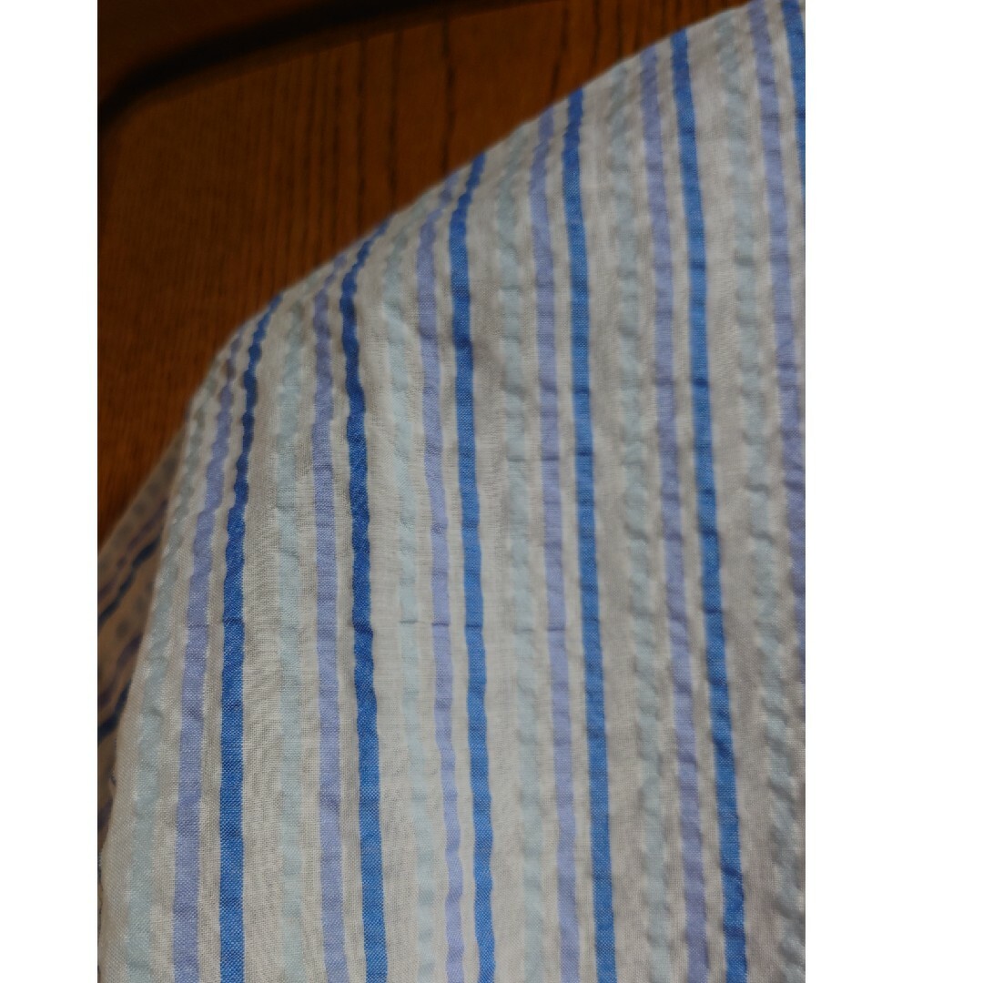 新品タグ付き 睡眠科学 パジャマ ルームウェア ストライプ ブルー