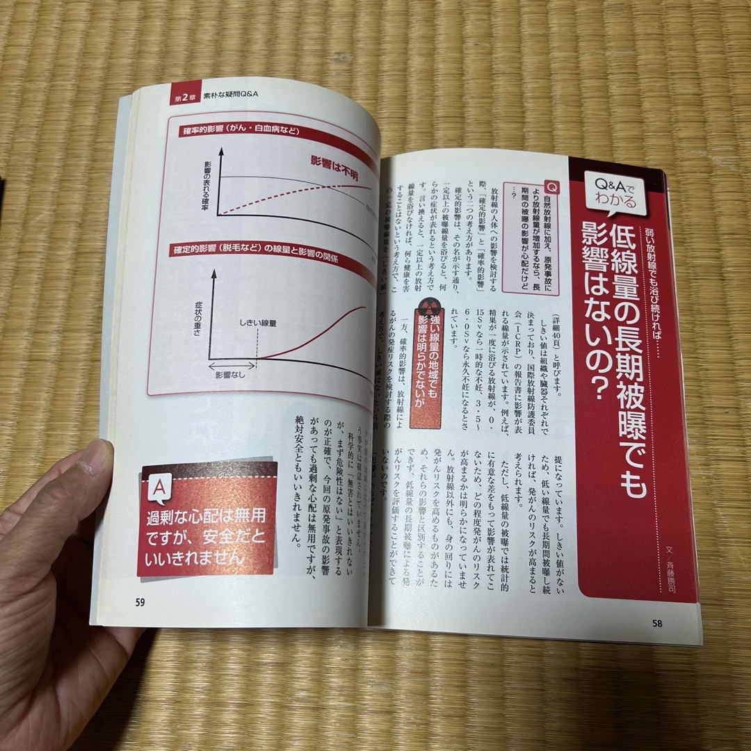 宝島社(タカラジマシャ)の世界一わかりやすい放射能の本当の話 正しく理解して、放射能から身を守る エンタメ/ホビーの本(その他)の商品写真